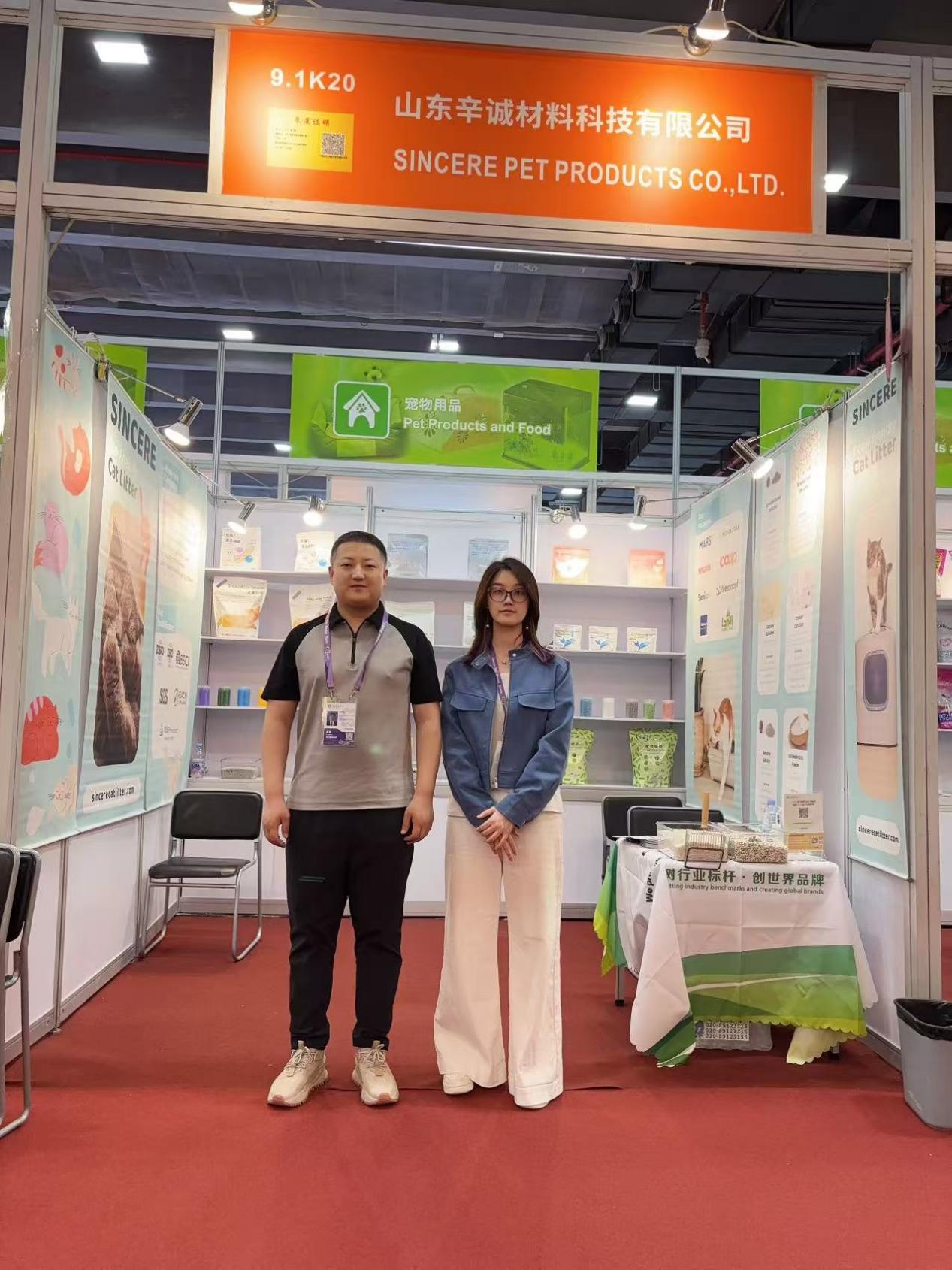 Canton Fair Phase III Recap | SINCERE CAT LITTER, Exploring New Possibilities of Cat Litter with Global Partners